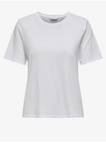 Biele dámske basic tričko ONLY New Only