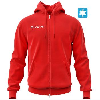 FELPA KING FULLZIP ROSSO Tg. L