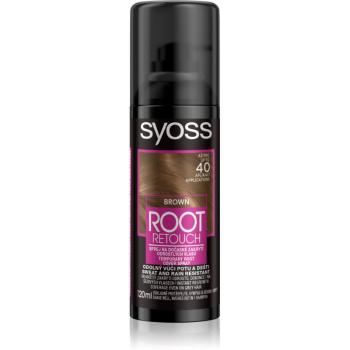 Syoss Root Retoucher tónovacia farba na odrasty v spreji odtieň Brown 120 ml