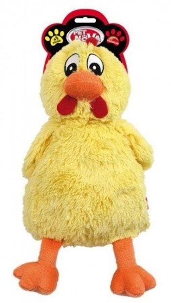 Pet Nova PLU chicken yellow plyšová hračka pre psy - kura 38cm