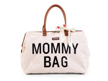 Childhome taška Mommy Bag Teddy Off White