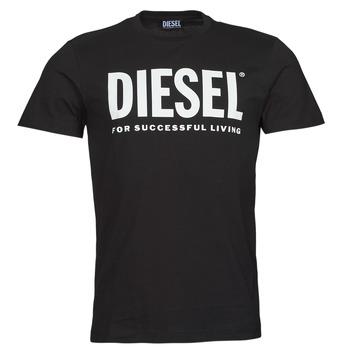 Diesel  Tričká s krátkym rukávom T-DIEGOS-ECOLOGO  Čierna
