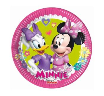 Papírové talíře myška Minnie "Minnie Happy Helpers", 20 cm, 8 ks - GoDan