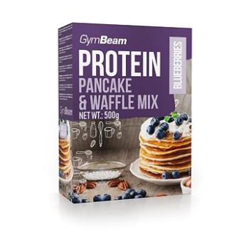 GymBeam Proteínové palacinky Pancake Mix, blueberries (8588007130385)