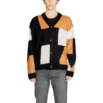 Jack & Jones  JPRBLUMARKUS KNIT MIX CABLE 12259701  Vesty bez rukávov/Cardigany Čierna