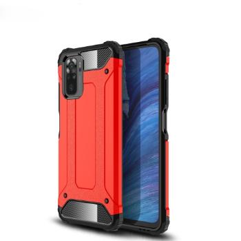 TOUGH Ochranný kryt Xiaomi Redmi Note 10 / Note 10S červený