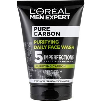 ĽORÉAL PARIS Men Expert Pure Carbon Daily Face Wash, 100 ml (3600523707997)