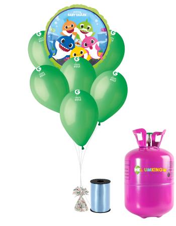 HeliumKing Hélium párty set - Baby Shark