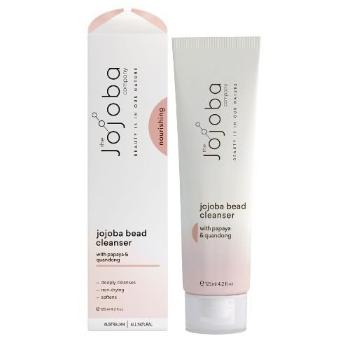 The Jojoba Company pleťový čistiaci gél s čiastočkami jojoby 125 ml