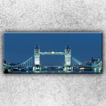 Foto na plátno Nočný Tower Bridge 1 120x50 cm
