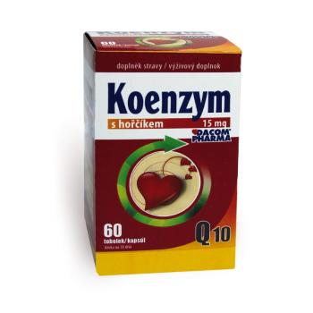 Dacom Pharma DACOM Koenzým Q10 15 mg s horčíkom 60 kapsúl