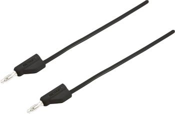 VOLTCRAFT MSB-300 merací kábel [lamelový zástrčka 4 mm - lamelový zástrčka 4 mm] 1.50 m čierna 1 ks