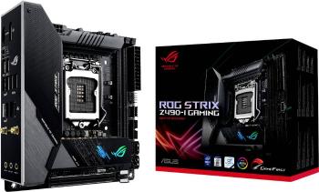 Asus ROG STRIX Z490-I GAMING Základná doska Socket Intel® 1200 Tvarový faktor Mini-ITX Čipová sada základnej dosky Intel