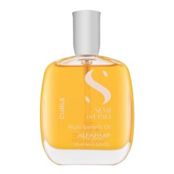 Alfaparf Milano Semi Di Lino Curls Multi-Benefit Oil multifunkčný suchý olej pre lesk vlnitých a kučeravých vlasov 100 ml