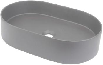 DEANTE - Silia metallic grey Granit umývadlo, oval CQS_SU6S