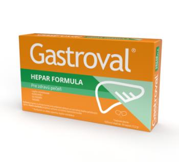 Gastroval HEPAR FORMULA pre zdravú pečeň 30 cps