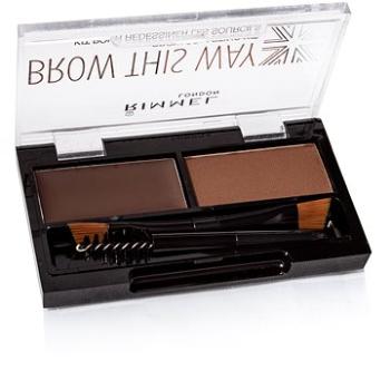 RIMMEL LONDON Brow This Way Brow Sculpturing Kit (3607344535044)