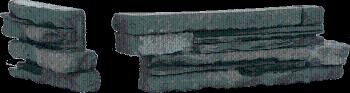 Krajovka Vaspo Kámen považan čierna 6,7x20,5x11,5 cm V532011