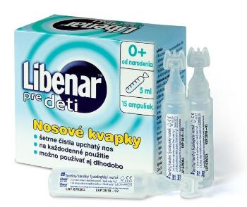 Libenar pre deti nosné kvapky 15 x 5 ml