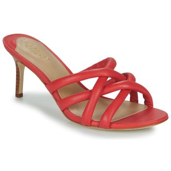 Lauren Ralph Lauren  LILIANA-SANDALS-HEEL SANDAL  Šľapky Červená