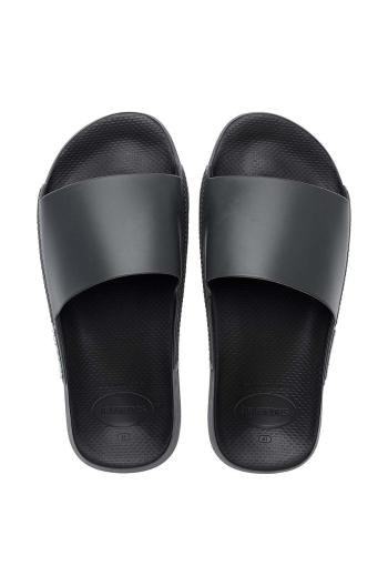 Šľapky Havaianas Slide Classic čierna farba