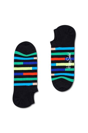 Ponožky Happy Socks Highway No Show pánske, čierna farba