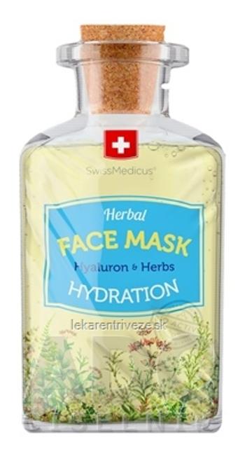 SwissMedicus Herbal FACE MASK HYDRATION pleťová maska s kyselinou hyalurónovou 1x17 ml