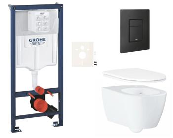 Závesný wc set do ľahkých stien / predstenová montáž Grohe Essence SIKOGRSESEKF0