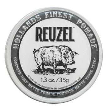 Reuzel Concrete Hold Matte Pomade pomáda na vlasy pre silnú fixáciu 35 g