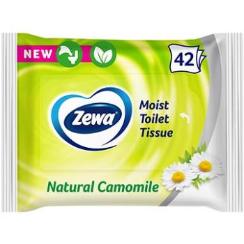 ZEWA Natural Camomile vlhčený toaletný papier (42 ks) (7322540796520)