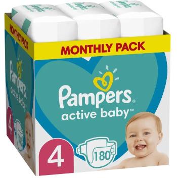 Pampers Active Baby S4 9-14kg, 180 ks