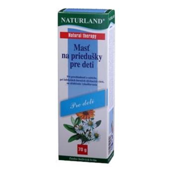 NATURLAND MASŤ NA PRIEDUŠKY PRE DETI pri nádche a prechladnutí 70 g