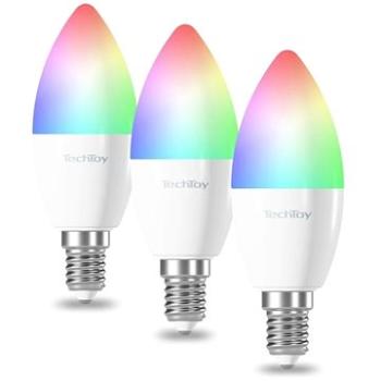 TechToy Smart Bulb RGB 6 W E14 ZigBee 3 pcs set (TSL-LIG-E14ZB-3PC)