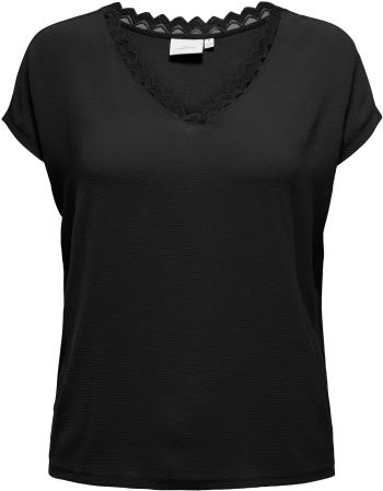 ONLY CARMAKOMA Dámske tričko CARTANI Regular Fit 15315754 Black 5XL/6XL