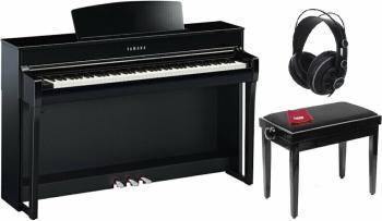 Yamaha CLP-745 PE SET Polished Ebony Digitálne piano