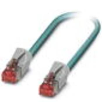 Phoenix Contact 1408933 RJ45 sieťové káble, prepojovacie káble  S/FTP 1.00 m modrá  1 ks