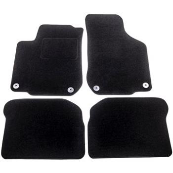 ACI textilné koberce pre SEAT Leon 1999 – 2005 čierne (pre okrúhle príchytky) súprava 4 ks (4934X62)
