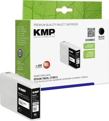 KMP Ink náhradný Epson 78XXL, T7891 kompatibilná  čierna E220BXX 1628,4201