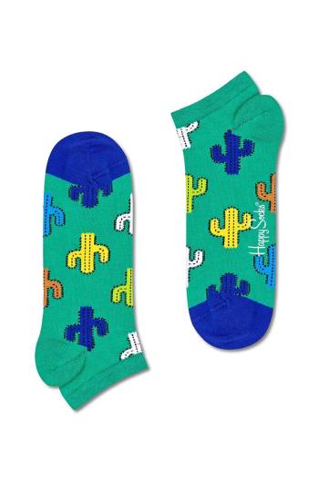 Ponožky Happy Socks Cactus Low Sock zelená farba