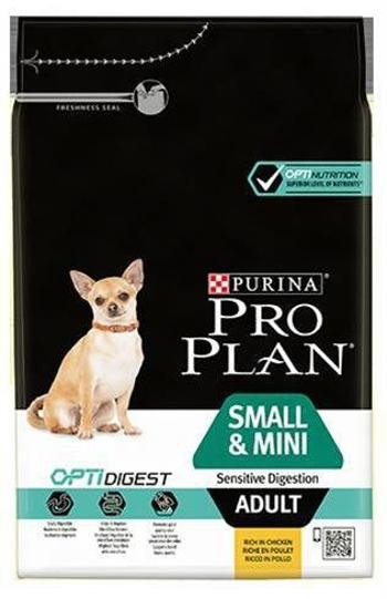 ProPlan MO Dog Opti Digest Adult Small&Mini jahňa 3 kg