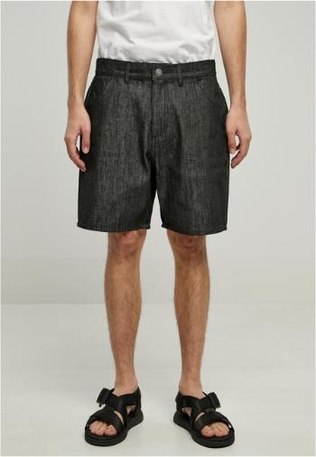 Urban Classics Denim Bermuda Shorts jet black - 31