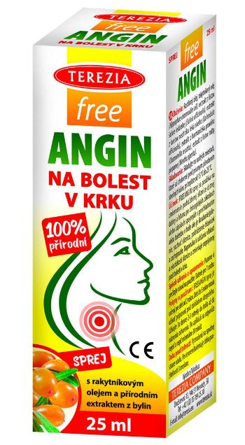 Terezia free angin sprej 25 ml