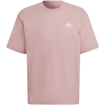 adidas  Tielka a tričká bez rukávov Essentials Small Logo  Ružová