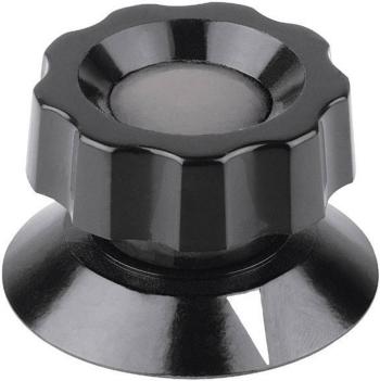 Mentor 474.61 otočný gombík s ukazovateľom čierna (Ø x v) 59 mm x 35.5 mm 1 ks