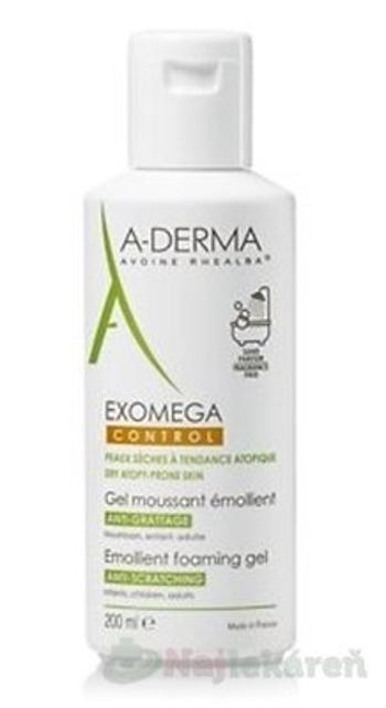 A-Derma Exomega Control Gel Moussant Émollient zvláčňujúci penivý gél 200 ml