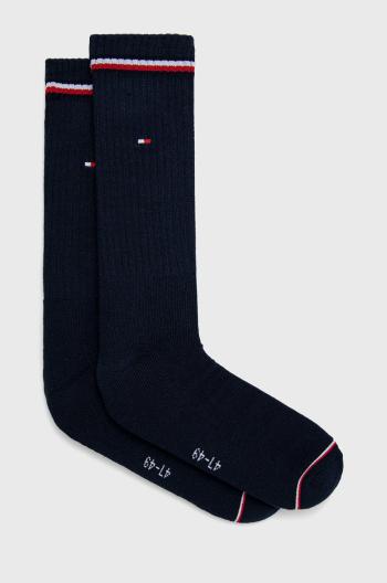 Ponožky Tommy Hilfiger (2-pak) pánske, tmavomodrá farba