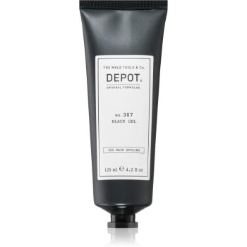 Depot No. 307 Black Gel stylingový gél pre tmavé vlasy 125 ml