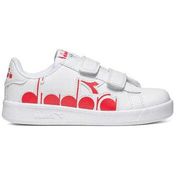 Diadora  Módne tenisky Game p bolder ps 101.176275 01 C0823 White/Ferrari Red Italy  Červená