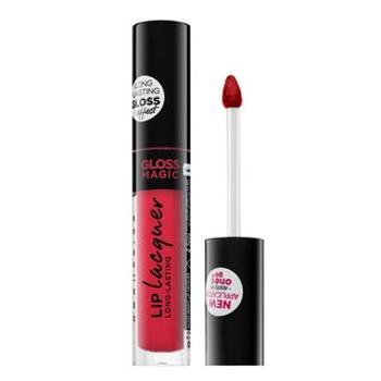 Eveline Gloss Magic Lip Lacquer 09 Vibrant Red Rose lesk na pery 4,5 ml