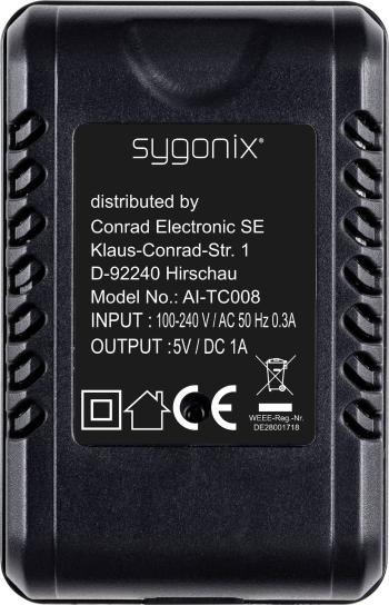 Sygonix SY-4286216 bezpečnostná kamera  64 GB    4,3 mm